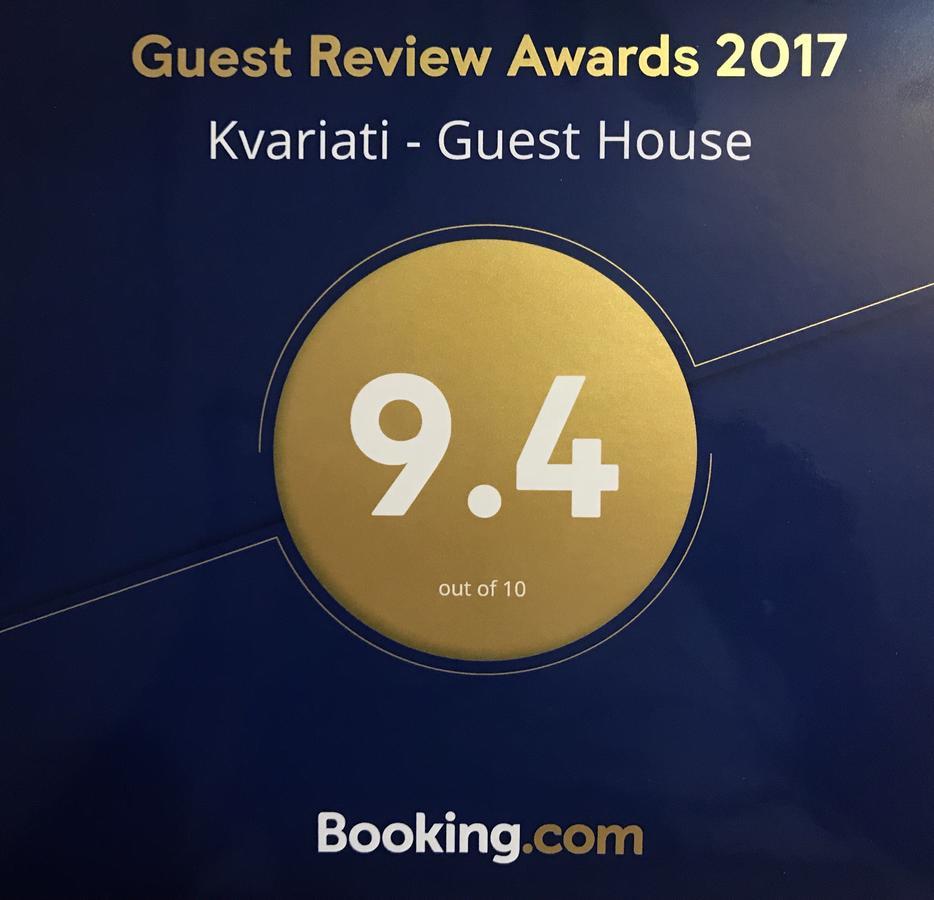 Kvariati - Guest House Eksteriør bilde